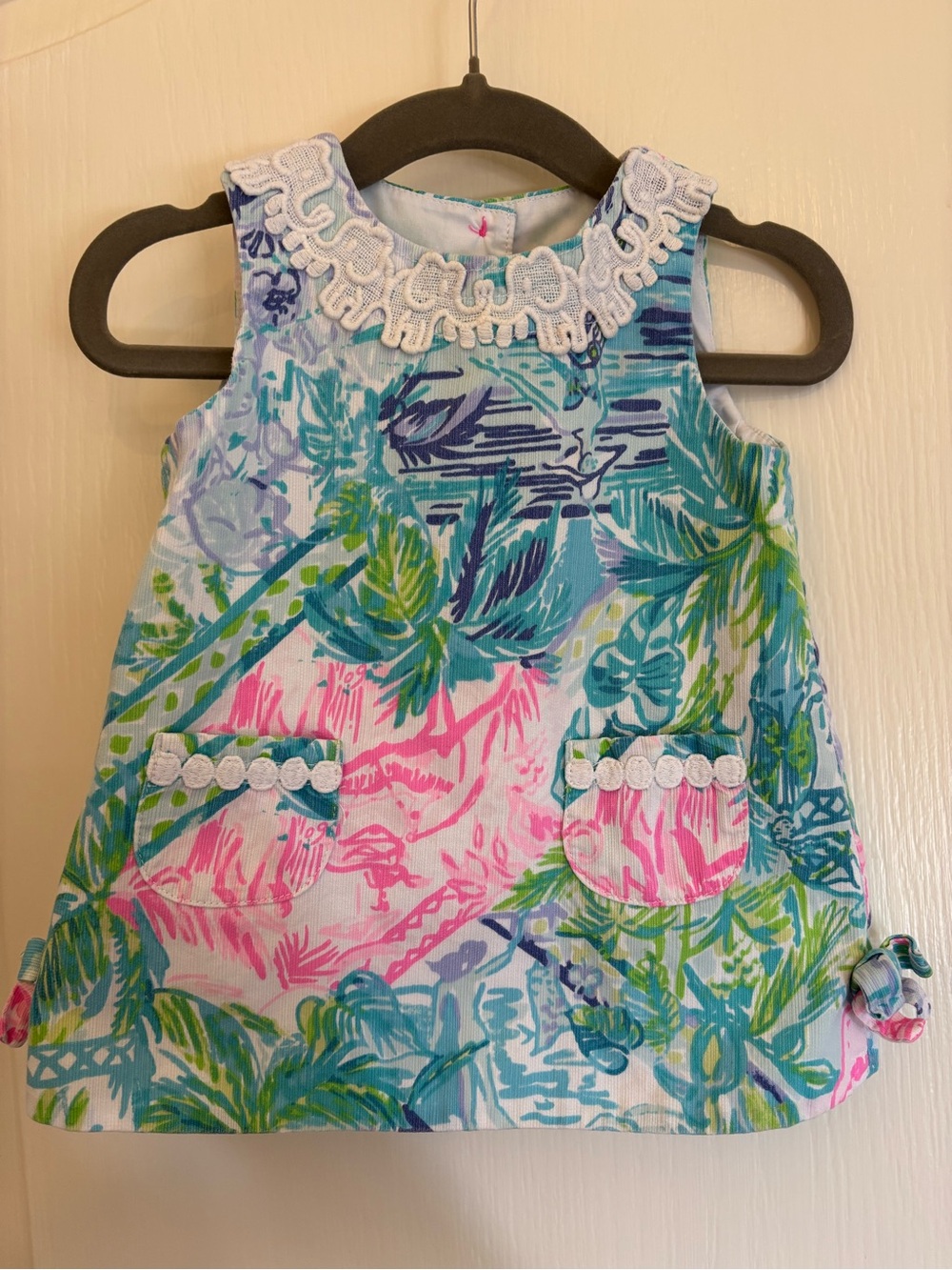 6-12 Month Lilly Pulitzer Girls Dress with Matching Bloomers